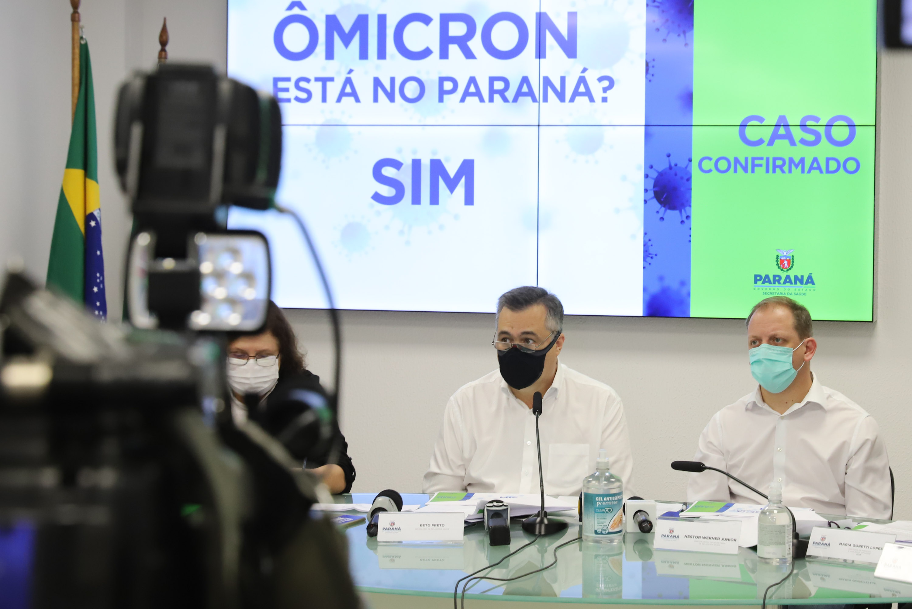 O secretário de Estado da Saúde, Beto Preto, anunciou na manhã desta quarta-feira (12) que o Paraná está em estado de epidemia da gripe Influenza. Foto: Geraldo Bubniak/AEN