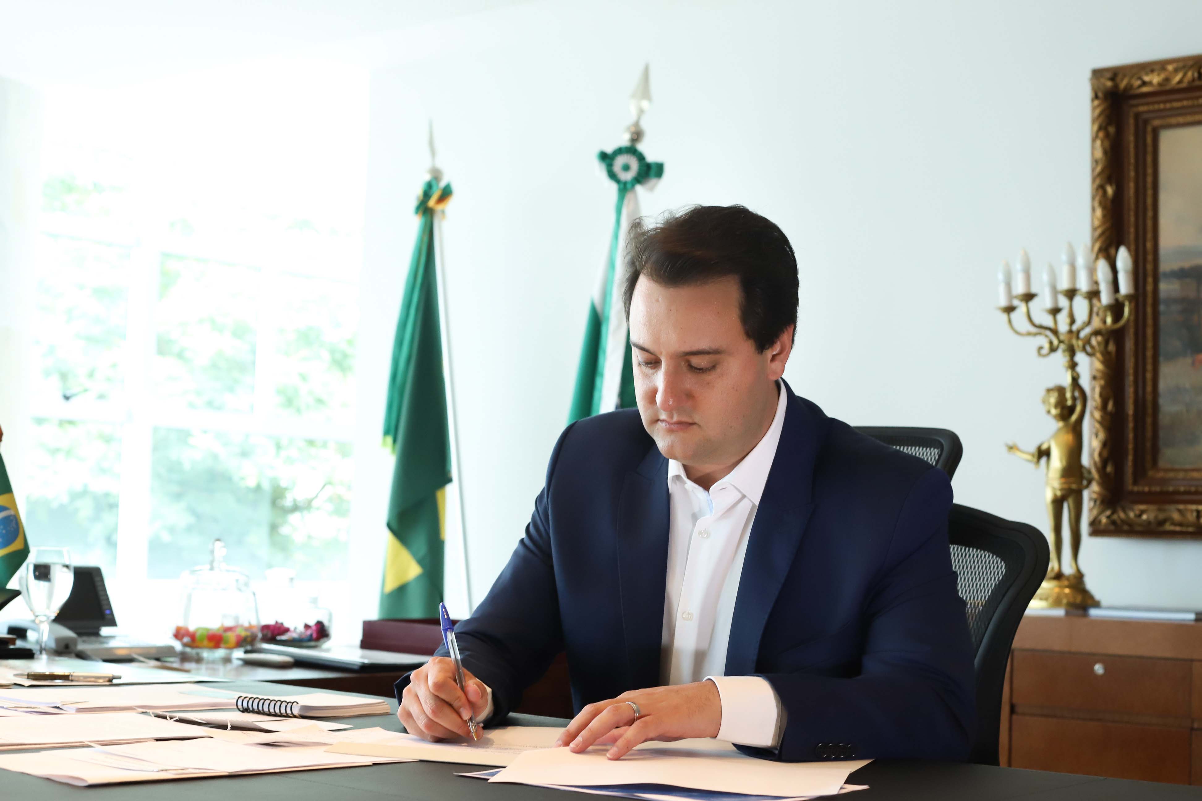 Governador Carlos Massa Ratinho Junior - Foto: Rodrigo Félix Leal