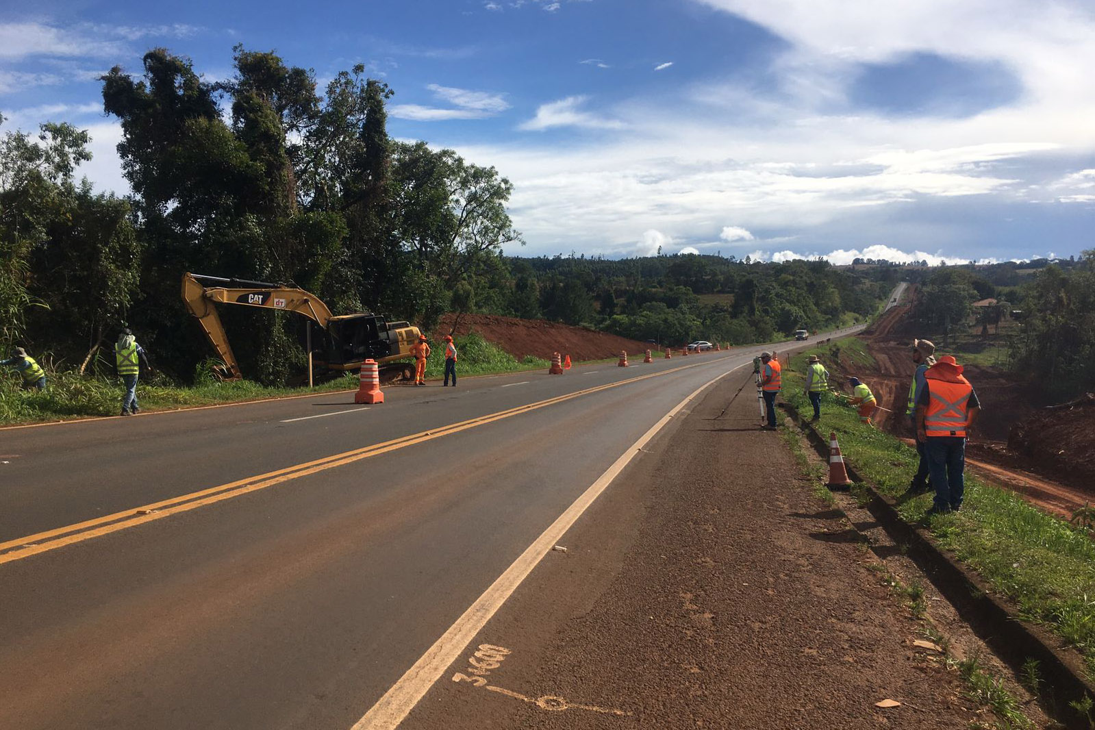 PR-445 terá bloqueio nesta quarta-feira entre Mauá da Serra e Tamarana Foto: DER