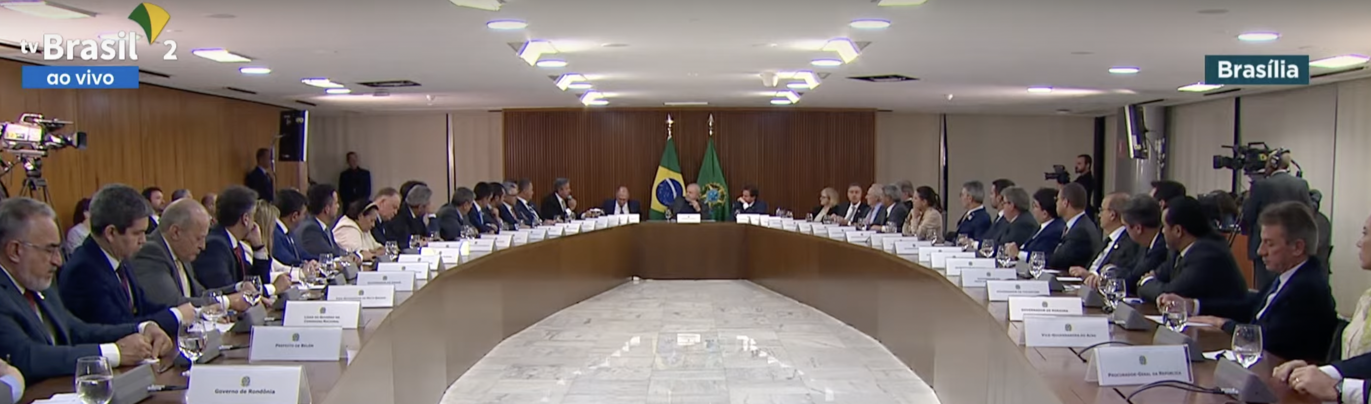 Governador viaja à Brasília e encontra líderes dos Poderes da República - Foto: Reprodução/TV Brasil