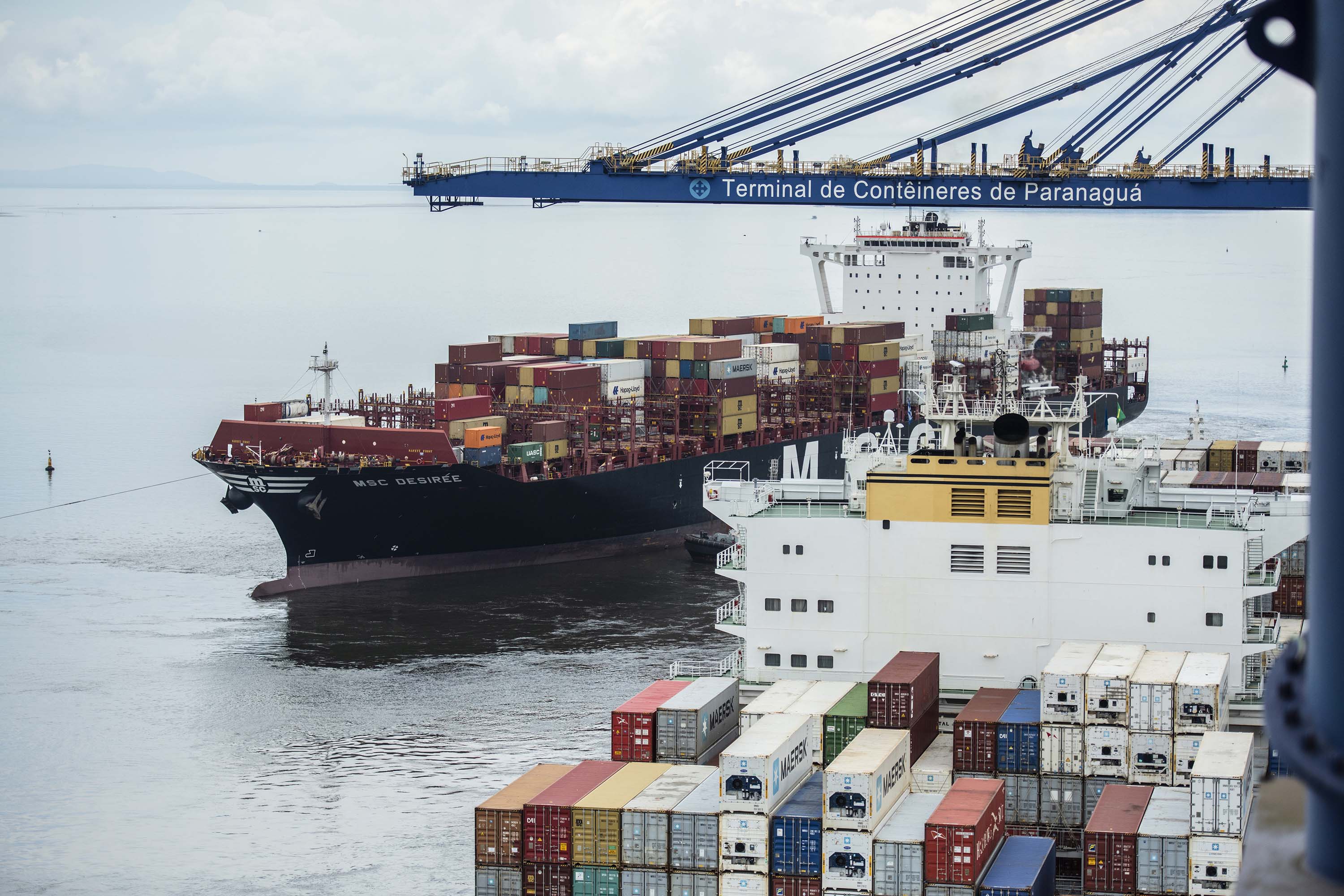 Exportações do Paraná aumentam 15,3% nos primeiros cinco meses e chegam a US$ 9,8 bilhões Foto: Claudio Neves/Portos do Paraná