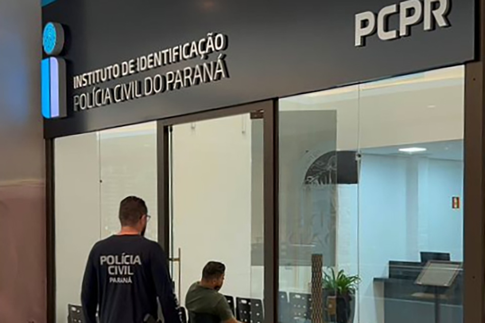 PCPR abre primeiro posto de identificação em shopping no Paraná Foto: Gabrielle Sversut / PCPR
