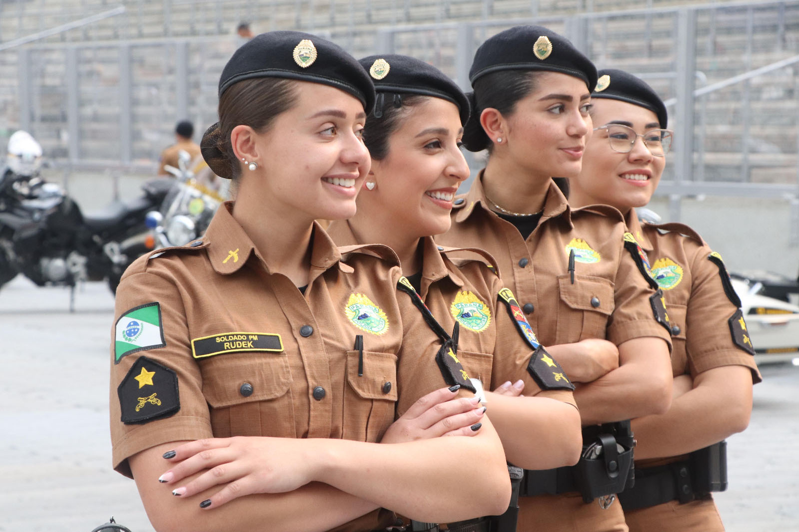 467 mulheres fazem parte da nova turma de policiais militares no Paraná Foto: Ricardo Almeida/SESP-PR