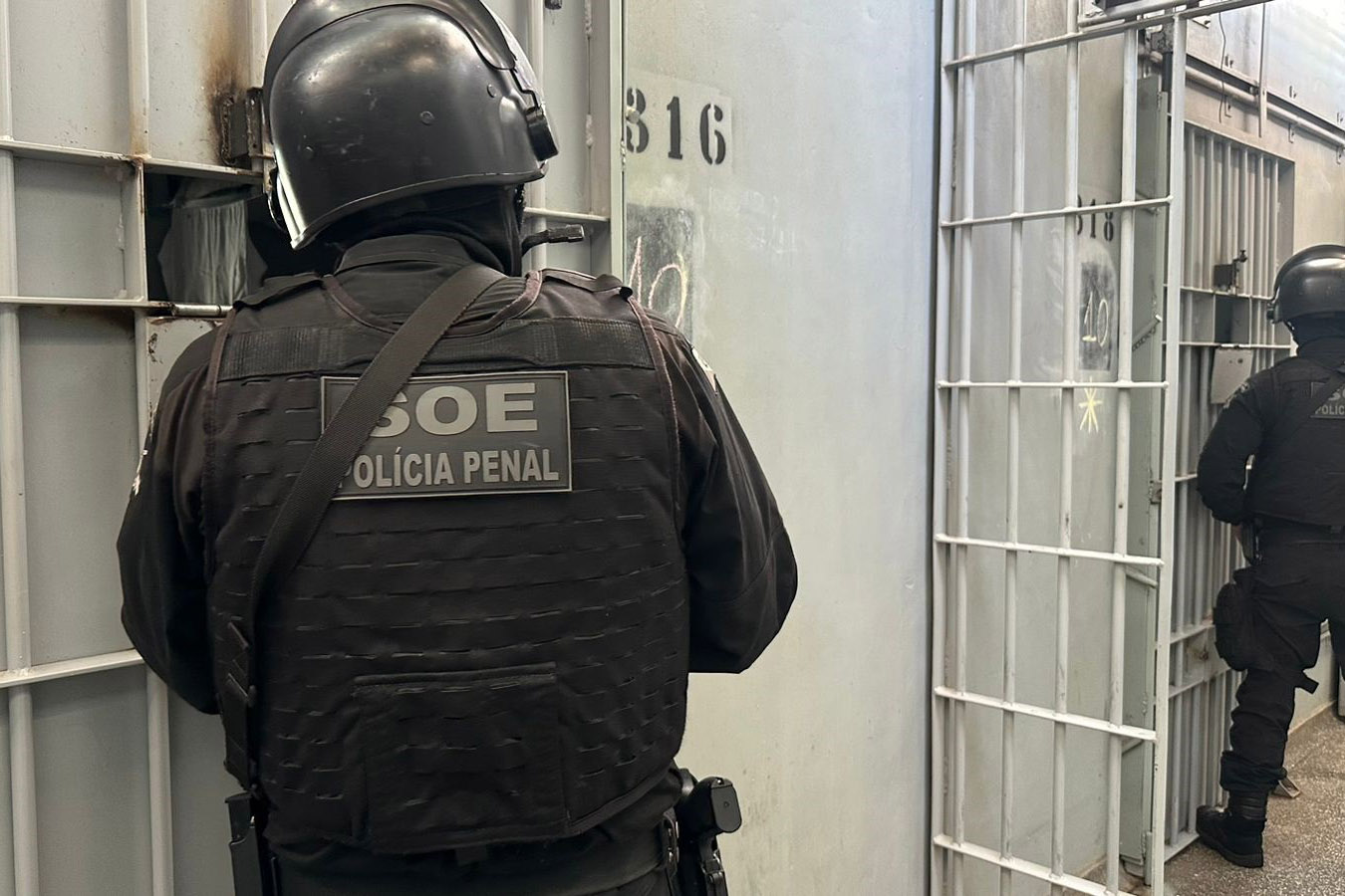 Polícia Penal faz operação de combate à comunicação ilícita em dez unidades do Paraná Foto: Polícia Penal do Paraná