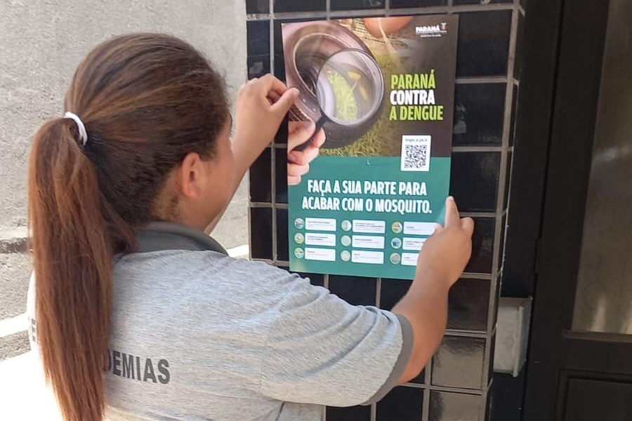 Limpeza e conscientização: ações do Dia D da dengue acontecem em todo o Paraná neste sábado Foto: SESA/Regionais de Saúde/municípios