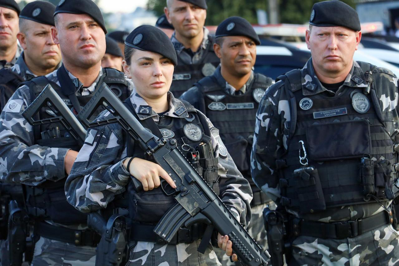 Governador sanciona lei que amplia o efetivo da Polícia Militar do Paraná Foto: SESP