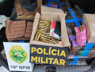 Polícia Militar apreende mais de mil munições de fuzil em São José das Palmeiras, no Oeste