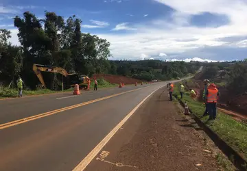 PR-445 terá bloqueio nesta quarta-feira entre Mauá da Serra e Tamarana Foto: DER