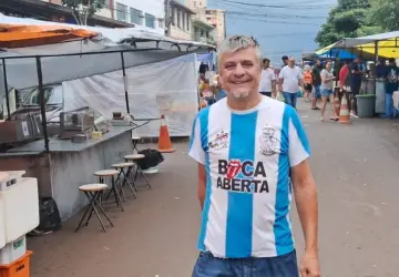 Boca Aberta faz pré-campanha em feira livre em Ibiporã